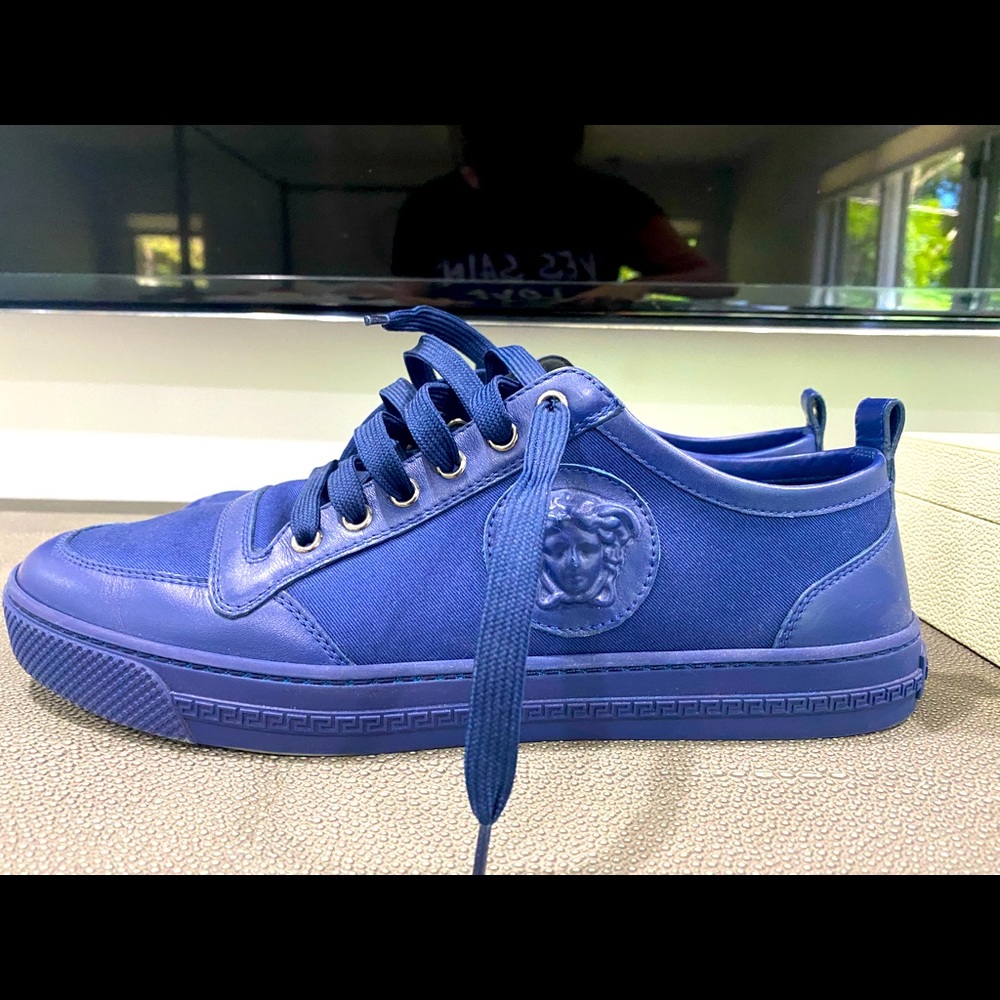 Men’s Versace sneakers.